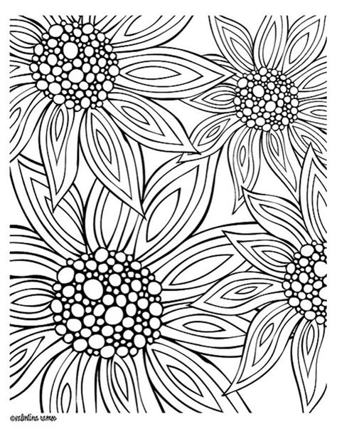 Adult coloring is all the rage! 12 Free Printable Adult Coloring Pages for Summer ...