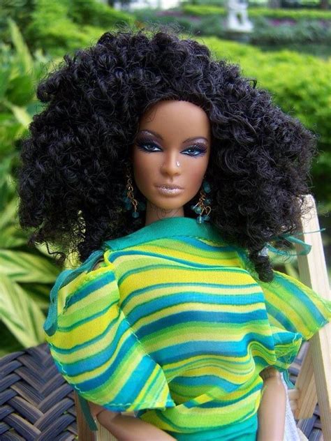 African Dolls African American Dolls Beautiful Barbie Dolls Pretty Dolls Natural Hair Doll