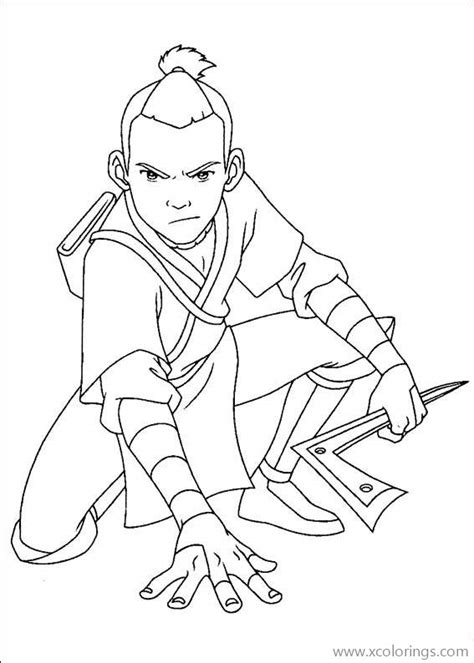 You can find avatar the last airbender coloring pages on this kids coloring special category and submitted on april 24th 2014. Sokka from Avatar The Last Airbender Coloring Pages ...