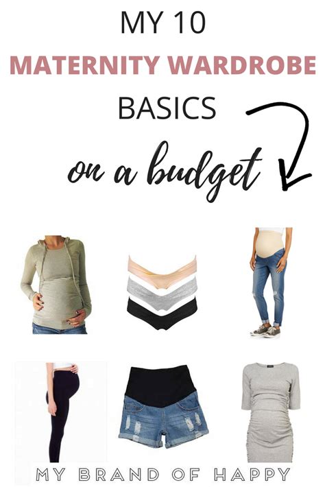 My 10 Maternity Wardrobe Basics On A Budget What To Buy And Where