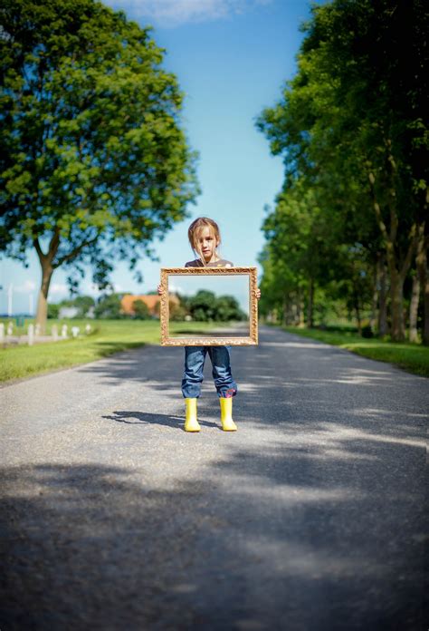 Floating And Framed Trick Photography
