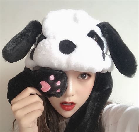 Warm Women Cute Panda Hat Warm And Cute Panda Hat In Winter Halloween Costume For Women On