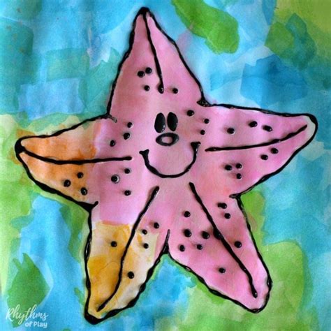 Starfish Watercolor Art Art Projects For Teens Cool Art Projects