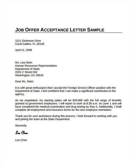 We did not find results for: Job Offer Acceptance Letter | Template Business