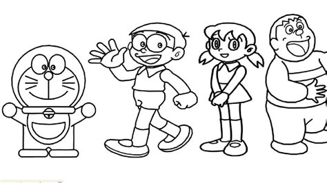Terpopuler 34 Doraemon Drawing
