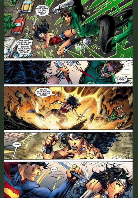 Wonder Woman Vs Green Lantern Comicnewbies
