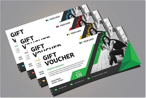 40 Best Voucher Mockup And Design Templates 2020 Templatefor