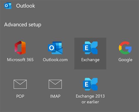 How To Add An Exchange Account To Microsoft Outlook Desktop Mgcld
