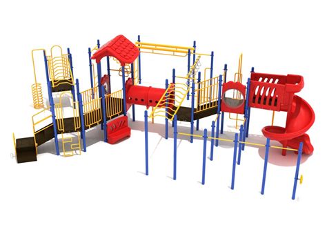 Fort Challenge Playground System Commercial Playground Equipment