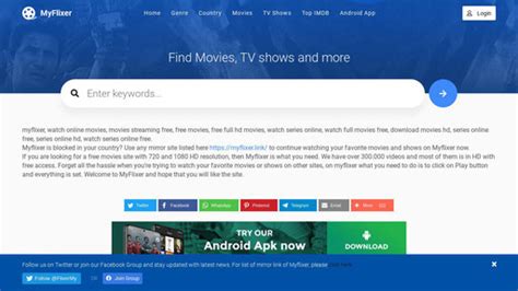 Myflixer Watch Movies And Series Online Free In Full Hd