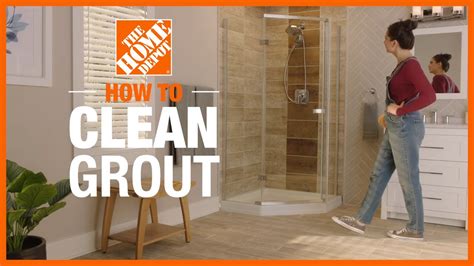 How To Clean Grout Cleaning Tips The Home Depot Youtube
