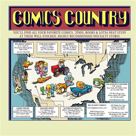 Comics Country Visually