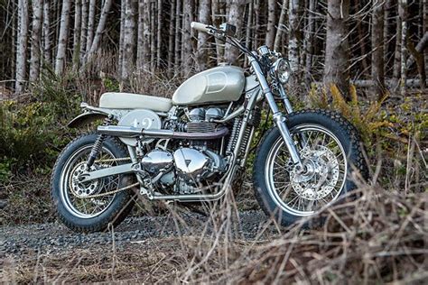 Oregonian Wood Red Clouds ‘rubber Soul Triumph Bonneville Desert