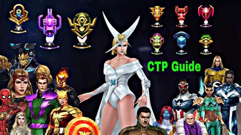 All Ctp Guide And Important Tips For Worth Characters Ctp Marvel Future Fight YouTube