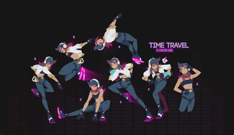 Artstation Time Travel Is A Rhythm Game Brandon Vuong Time Travel