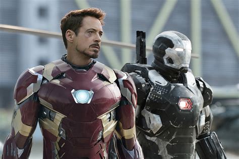 Coolest Shot Of Iron Man Without His Helmet Marvelstudios