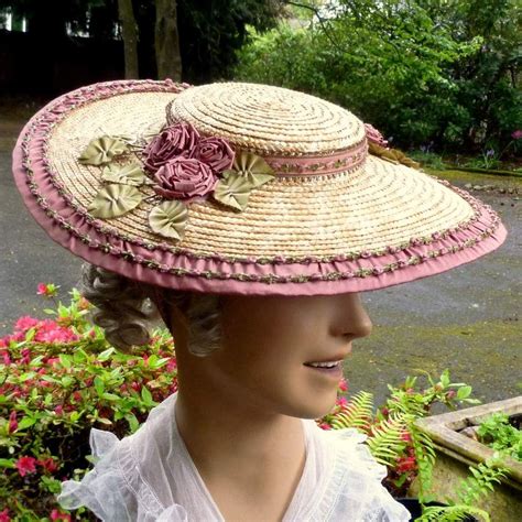 Vintage Passementerie Victorian Hats Historical Hats 18th Century Hats