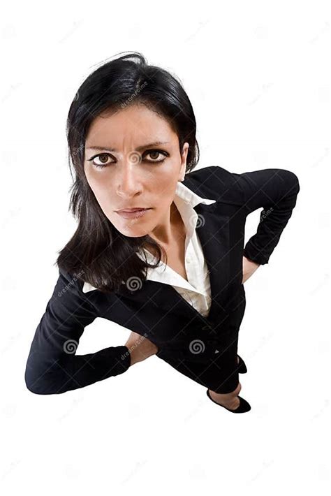 Angry Business Woman Stock Image Image Of Attractive 34320647