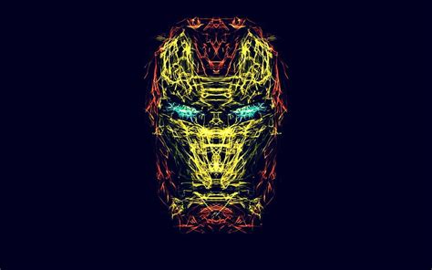 Top 195 Neon Iron Man Wallpaper