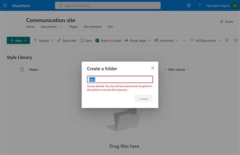 Sharepoint Online Access Denied You Do Not Have Permission To