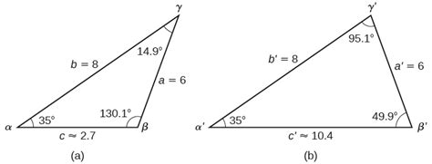 Non Right Triangles Law Of Sines Algebra And Trigonometry Openstax