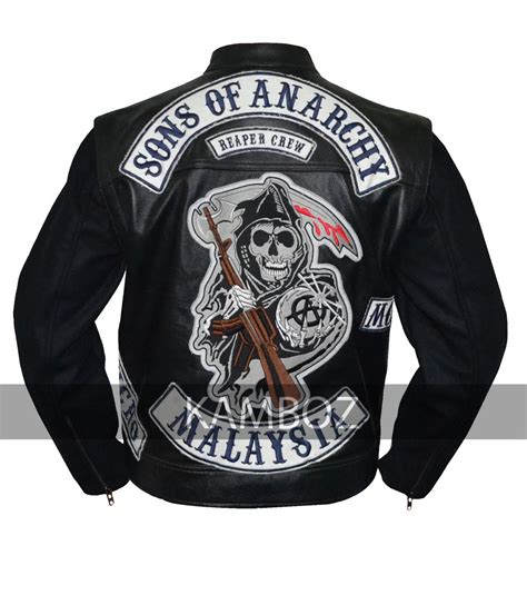 Son Of Anarchy Jacket And Vest Cowhide Leather