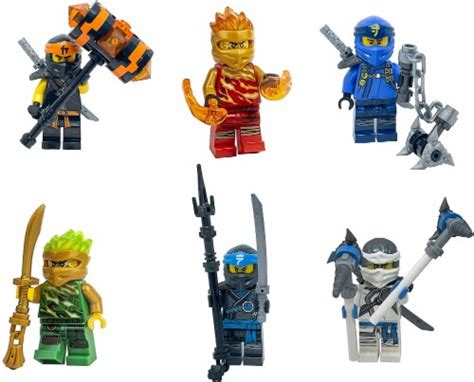 Lego Ninjago Forbidden Spinjitzu Combo Pack With Weapons Lloyd Zane Jay Nya Cole Kai 1 Ralphs