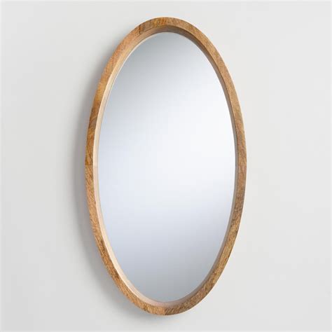 Minimalist Yet Full Of Character This Oblong Mirror Creates A