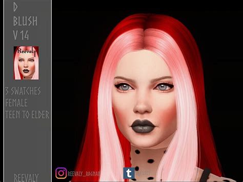 D Blush V14 By Reevaly At Tsr Sims 4 Updates