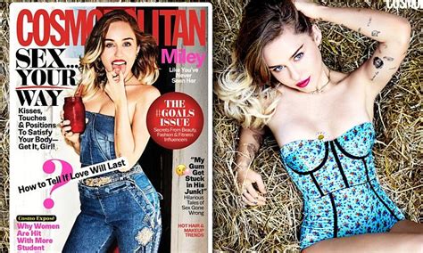 miley cyrus oozes sex appeal in new issue of cosmopolitan daily mail online