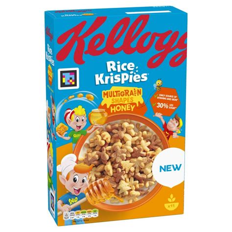 Kelloggs Introduces New Rice Krispies Multigrain Shapes Variant