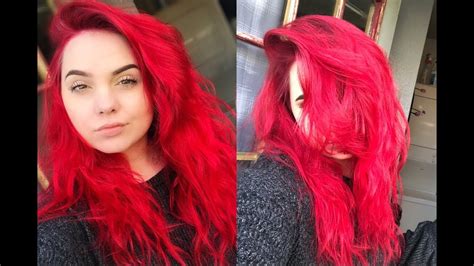 How To Dye And Maintain Bright Red Hair Without Bleach