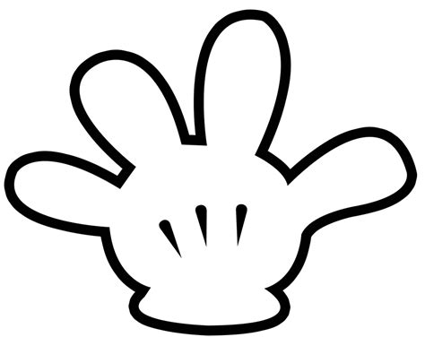 Clipart Hand Minnie Mouse Clipart Hand Minnie Mouse Transparent Free