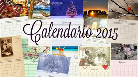 Imagina Y Crea Tu Mismo Calendarios 2015 Colaborativo