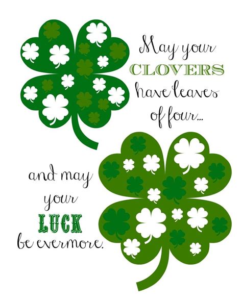 46 st patricks day poems ranked in order of popularity and relevancy. St. Patrick's Day Printable Poem | St patricks day quotes ...