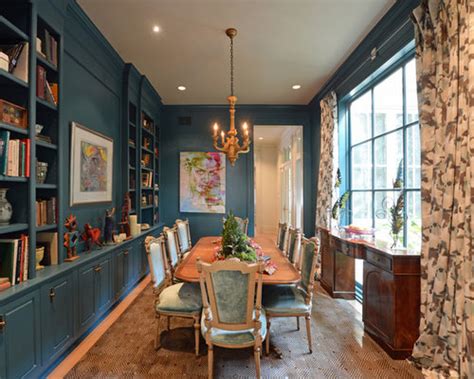 Rated 4 out of 5 stars. Blue Dining Room | Houzz