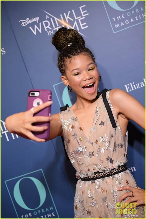 Full Sized Photo Of Reese Witherspoon Storm Reid Dance It Out Oprah Magazines Wrinkle In Time