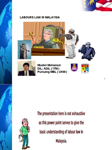 Find the top law schools, tuition fees, intake dates and admission requirements. Labour Law in Malaysia Ppt | Trade Union | Employment