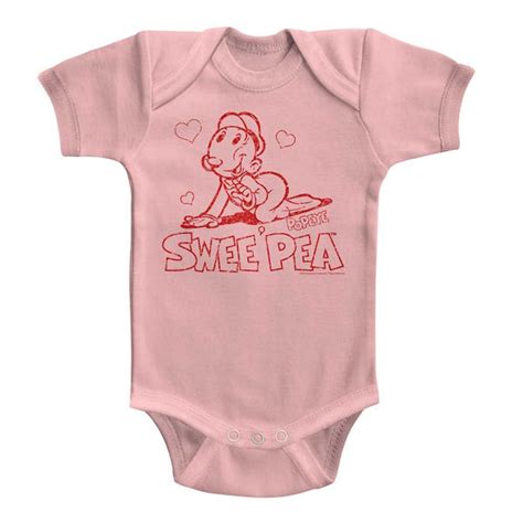 Popeye Sweet Pea Baby Bodysuit Kiditude