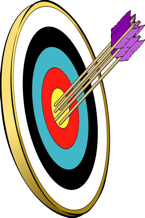 Clipart Arrows And Target