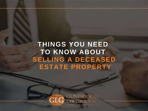 Things To Know About Selling A Deceased Estate Property