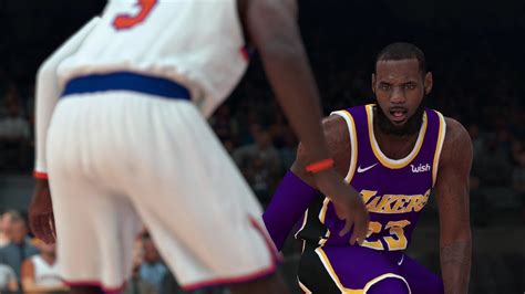 Nba 2k19 Los Angeles Lakers Vs New York Knicks Ps4 Pro Gameplay Youtube