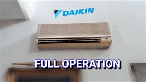 Big Old Daikin Mini Split Air Conditioner Full Operation YouTube