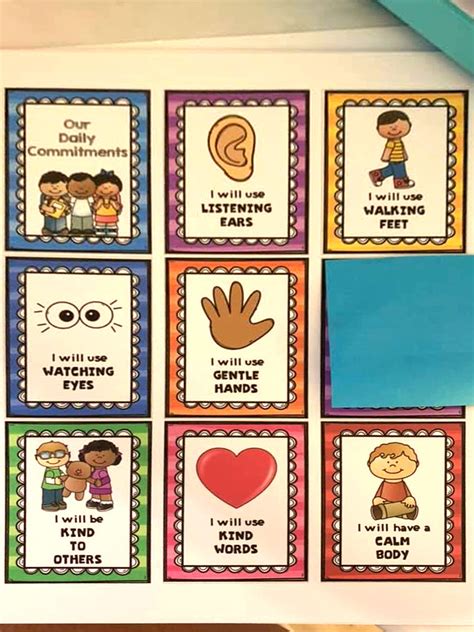 Free Preschool Classroom Rules Printables