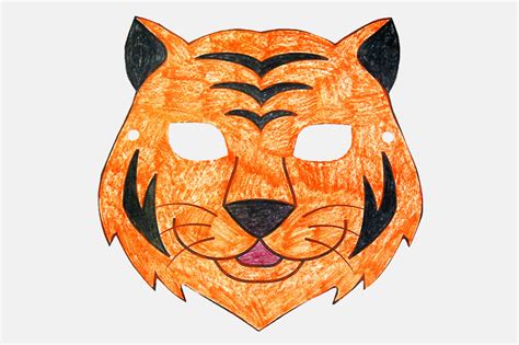 Tiger Mask Free Printable Templates And Coloring Pages