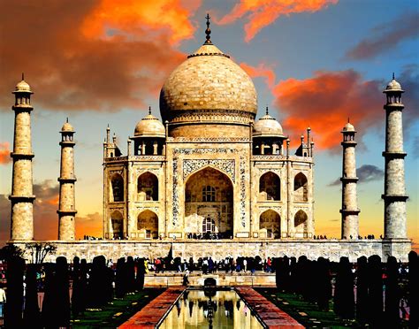 Taj Mahal India Free Photo On Pixabay