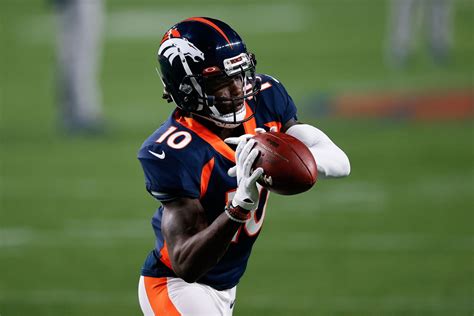 Jerry Jeudy injury: Broncos receiver takes hard hit and goes to medical tent - DraftKings Nation