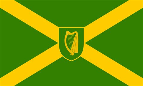 The currency is euro, while the national anthem is amhrán na bhfiann (the soldier's song). I found this Alternate Irish Flag Online, and I like the ...