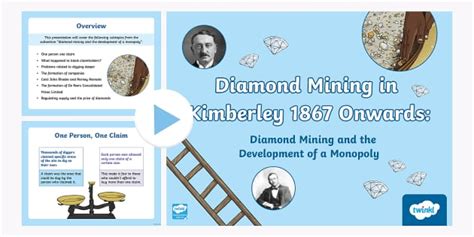 Diamond Mining In Kimberley 1867 Diamond Mining And The Development Of A
