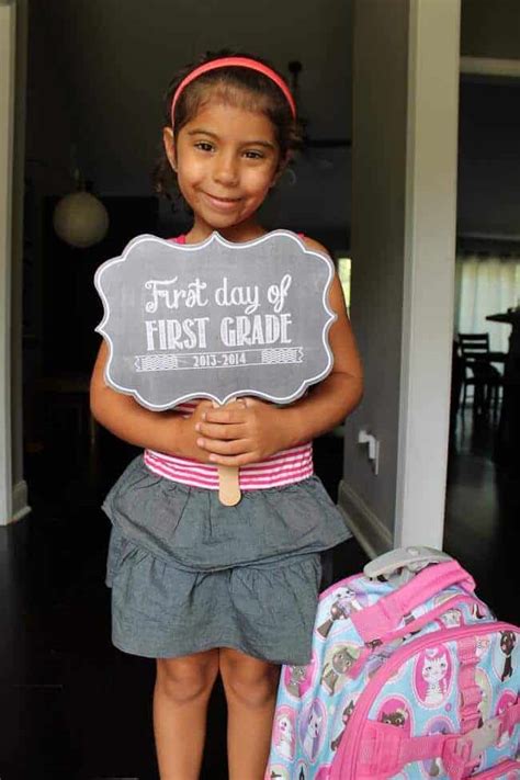 First Day Of School Pictures Princess Pinky Girl